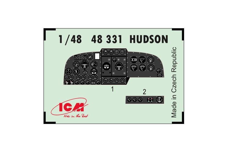 1:48 ICM 48331 Lockheed Hudson Mk.III WWII - British Reconnaissance Bomber - Icm48331 23 - ICM48331