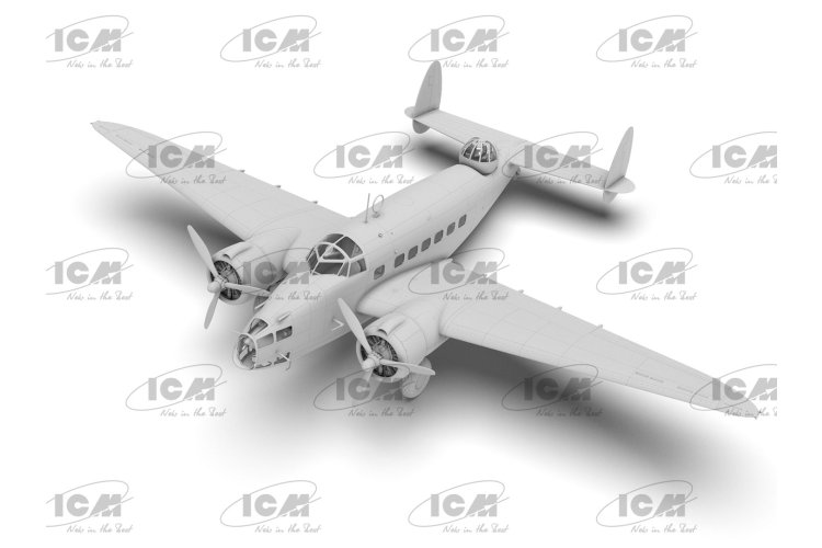 1:48 ICM 48331 Lockheed Hudson Mk.III WWII - British Reconnaissance Bomber - Icm48331 3 - ICM48331