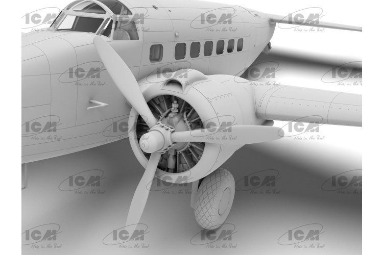 1:48 ICM 48331 Lockheed Hudson Mk.III WWII - British Reconnaissance Bomber - Icm48331 9 - ICM48331