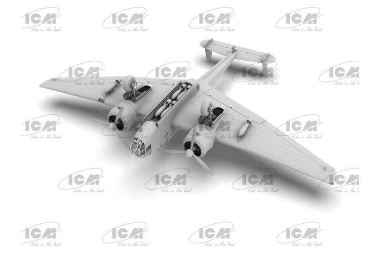 1:48 ICM 48352 Handley Page HP.52 Hampden B.Mk.I &ndash; WWII British Bomber - Icm48352 12 - ICM48352