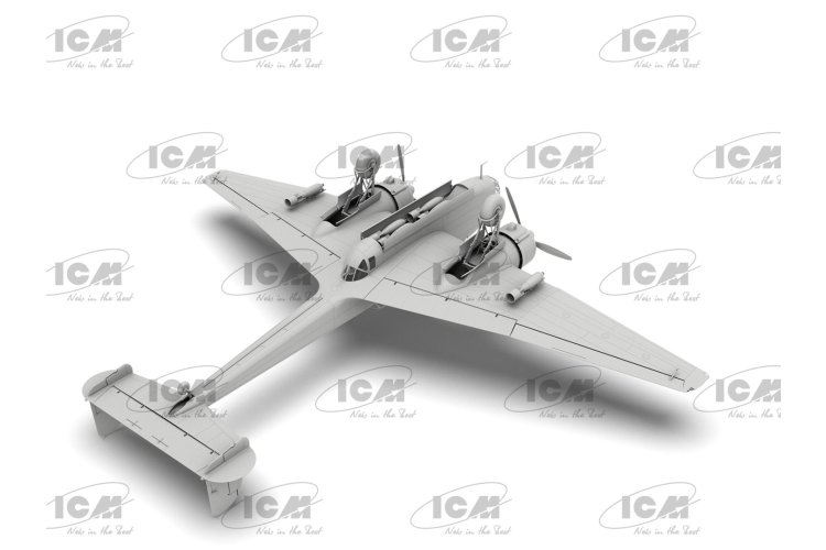 1:48 ICM 48352 Handley Page HP.52 Hampden B.Mk.I &ndash; WWII British Bomber - Icm48352 13 - ICM48352