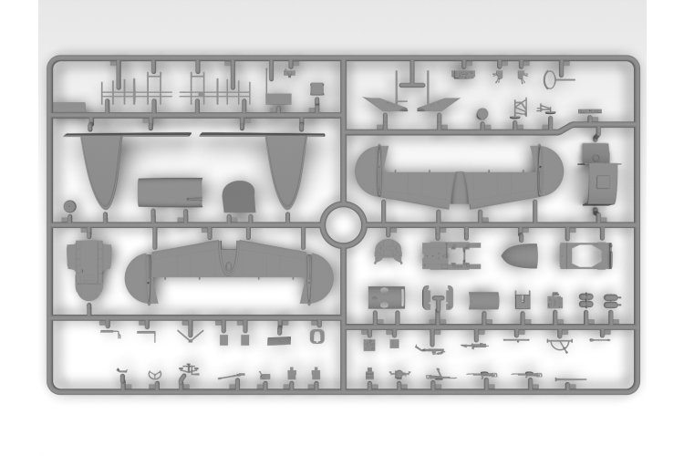 1:48 ICM 48352 Handley Page HP.52 Hampden B.Mk.I &ndash; WWII British Bomber - Icm48352 17 - ICM48352