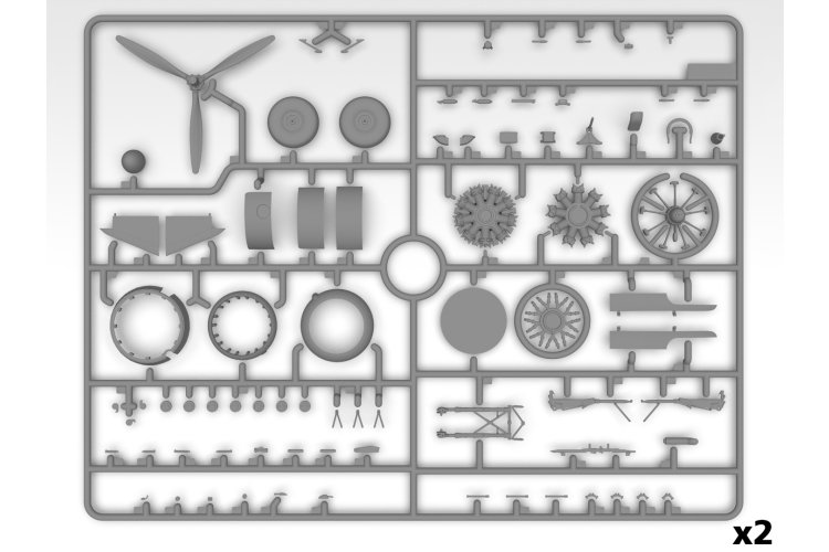 1:48 ICM 48353 HP.52 Hampden TB.Mk.I WWII - Britse Torpedobommenwerper - Icm48353 14 - ICM48353