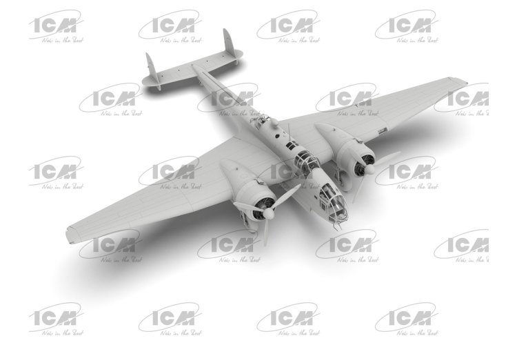 1:48 ICM 48353 HP.52 Hampden TB.Mk.I WWII - Britse Torpedobommenwerper - Icm48353 2 - ICM48353