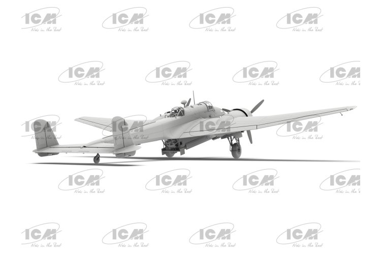 1:48 ICM 48353 HP.52 Hampden TB.Mk.I WWII - Britse Torpedobommenwerper - Icm48353 5 - ICM48353