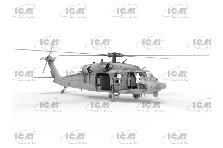 1:48 ICM 48363 Sikorsky S-70 - Black Hawk Down - Operation Gothic Serpent - Helikopter - Icm48363 6 - ICM48363