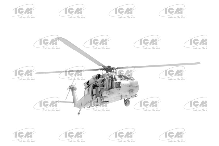 1:48 ICM 48363 Sikorsky S-70 - Black Hawk Down - Operation Gothic Serpent - Helikopter - Icm48363 8 - ICM48363
