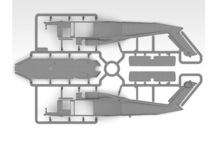 1:48 ICM 48366 Sikorsky MH-60L DAP - Amerikaanse Special Forces Aanvalshelikopter - Icm48366 12 - ICM48366