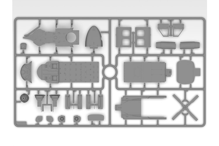 1:48 ICM 48366 Sikorsky MH-60L DAP - Amerikaanse Special Forces Aanvalshelikopter - Icm48366 13 - ICM48366