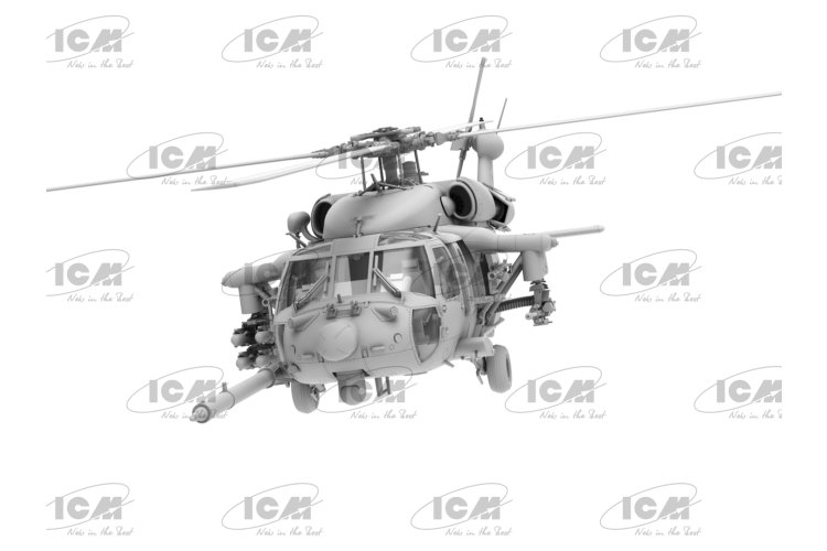 1:48 ICM 48366 Sikorsky MH-60L DAP - Amerikaanse Special Forces Aanvalshelikopter - Icm48366 2 - ICM48366