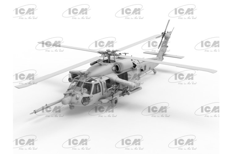 1:48 ICM 48366 Sikorsky MH-60L DAP - Amerikaanse Special Forces Aanvalshelikopter - Icm48366 3 - ICM48366