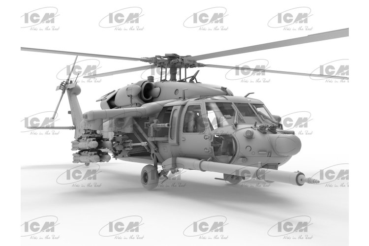 1:48 ICM 48366 Sikorsky MH-60L DAP - Amerikaanse Special Forces Aanvalshelikopter - Icm48366 4 - ICM48366