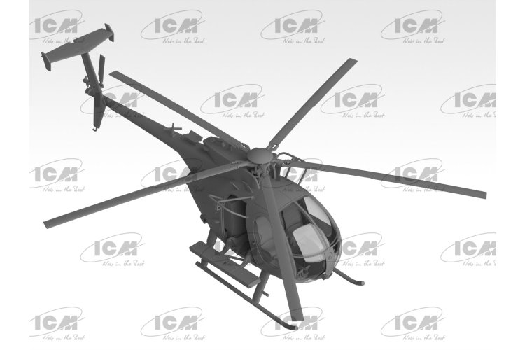 1:48 ICM 48369 MH-6J Little Bird &ndash; American Special Forces Helicopter - Icm48369 3 - ICM48369