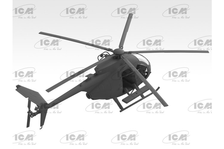 1:48 ICM 48369 MH-6J Little Bird &ndash; American Special Forces Helicopter - Icm48369 4 - ICM48369