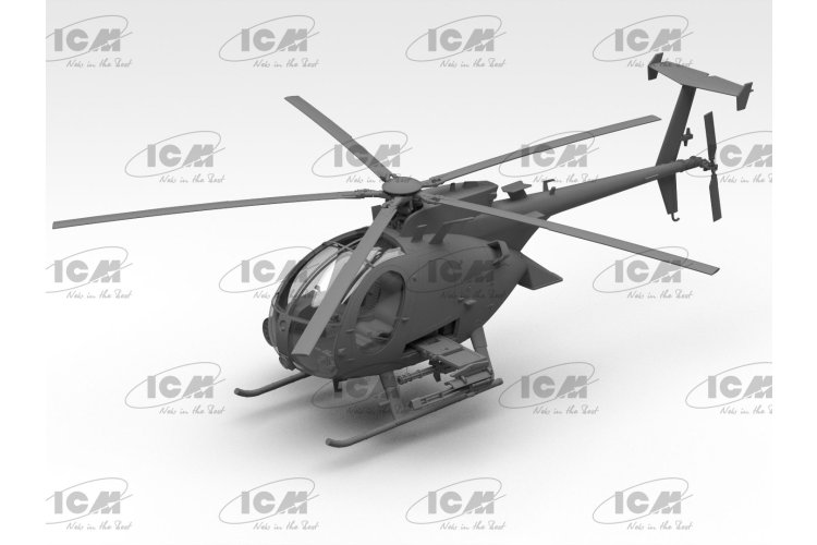 1:48 ICM 48370 Hughes AH-6J &ndash; American Helicopter - Icm48370 2 - ICM48370