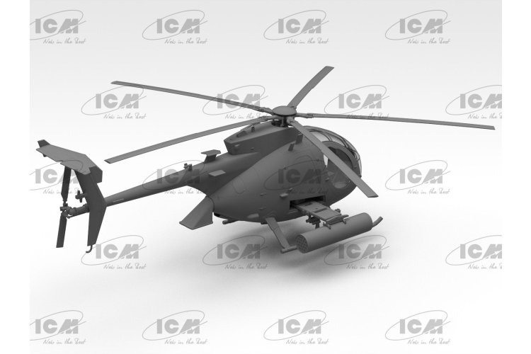 1:48 ICM 48370 Hughes AH-6J &ndash; American Helicopter - Icm48370 3 - ICM48370