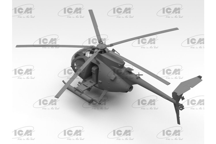 1:48 ICM 48370 Hughes AH-6J &ndash; American Helicopter - Icm48370 4 - ICM48370
