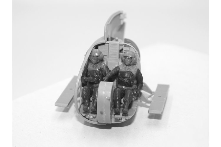 1:48 ICM 48371 MH-6J Little Bird met Delta Force Assault Team - Amerikaanse Special Forces Helikopter met 6 Figuren - Icm48371 2 - ICM48371