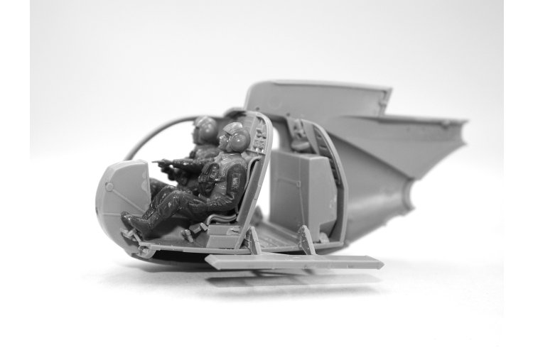1:48 ICM 48371 MH-6J Little Bird met Delta Force Assault Team - Amerikaanse Special Forces Helikopter met 6 Figuren - Icm48371 7 - ICM48371