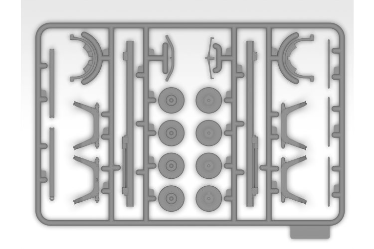 1:48 ICM 48401 BQM-34A (Q-2C) Firebee with trailer (1 airplane and trailer) - Icm48401 3 - ICM48401