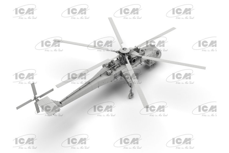 1:35 ICM 53058 Sikorsky S-64 Skycrane - American Transport Helicopter - Icm53058 6 - ICM53058