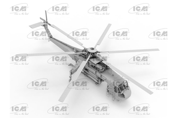 1:35 ICM 53060 Sikorsky S-64E Skycrane - Firefighting Helicopter - Amerikaanse Brandweerhelikopter - Icm53060 4 - ICM53060