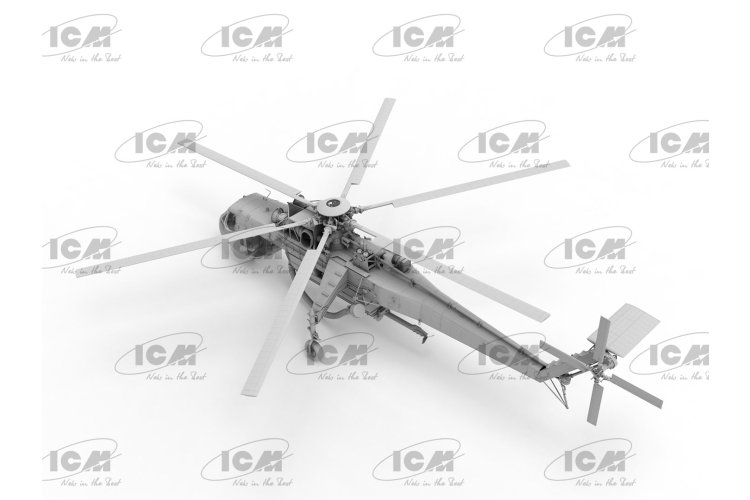 1:35 ICM 53060 Sikorsky S-64E Skycrane - Firefighting Helicopter - Amerikaanse Brandweerhelikopter - Icm53060 5 - ICM53060