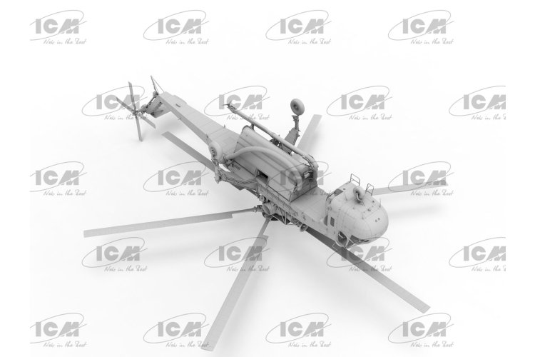1:35 ICM 53060 Sikorsky S-64E Skycrane - Firefighting Helicopter - Amerikaanse Brandweerhelikopter - Icm53060 6 - ICM53060