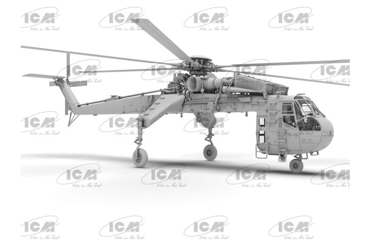 1:72 ICM 72001 Sikorsky CH-54A Tarhe &ndash; American Heavy Helicopter - Icm72001 5 - ICM72001