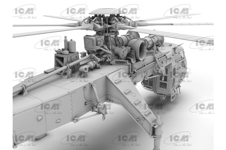 1:72 ICM 72001 Sikorsky CH-54A Tarhe &ndash; American Heavy Helicopter - Icm72001 7 - ICM72001