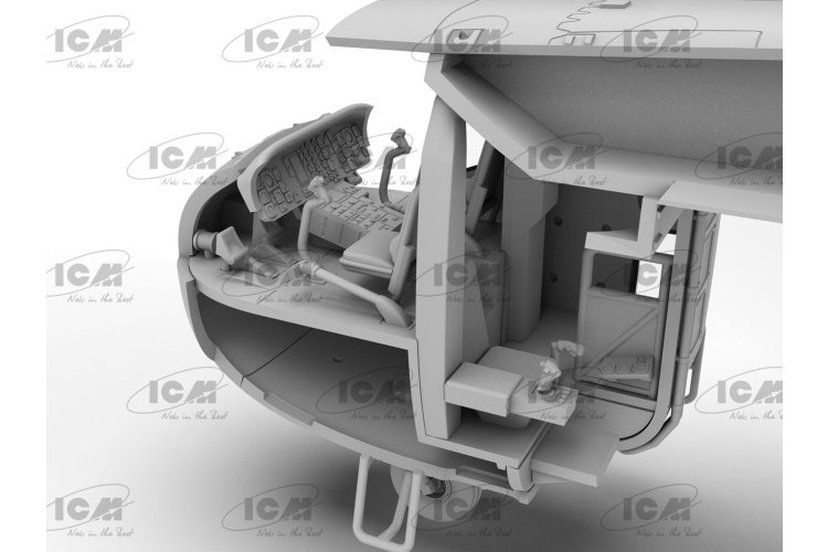 1:72 ICM 72001 Sikorsky CH-54A Tarhe &ndash; American Heavy Helicopter - Icm72001 8 - ICM72001