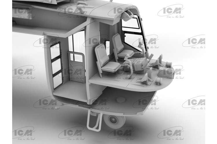 1:72 ICM 72001 Sikorsky CH-54A Tarhe &ndash; American Heavy Helicopter - Icm72001 9 - ICM72001