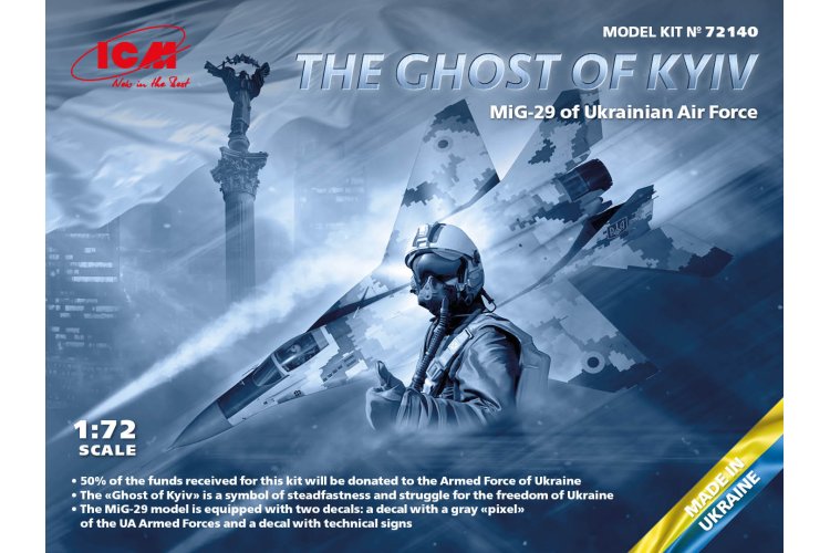 1:72 ICM 72140 The Ghost of Kyiv MIG-29 Ukrainian Air Force - Icm72140 en 1 - ICM72140