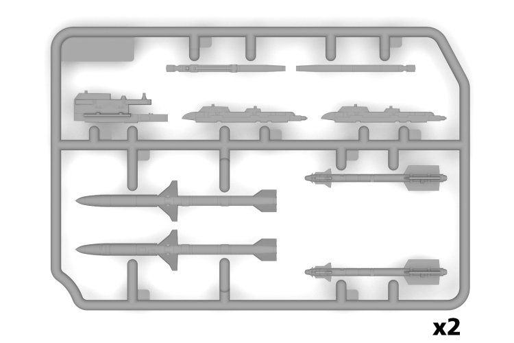 1:72 ICM 72144 Mikoyan MiG-29 Fulcrum - Oekra&iuml;ense Luchtmacht met JDAM-ER-bommen - Straaljager - Icm72144 6 - ICM72144