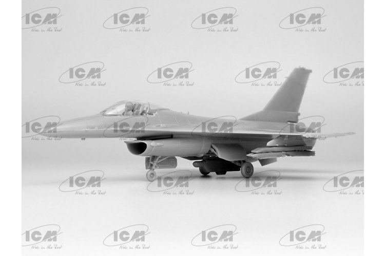 1:72 ICM 72146 General Dynamics F-16AM Fighting Falcon met GBU-39 Bommen - Oekra&iuml;ens Jachtvliegtuig - Icm72146 3 - ICM72146