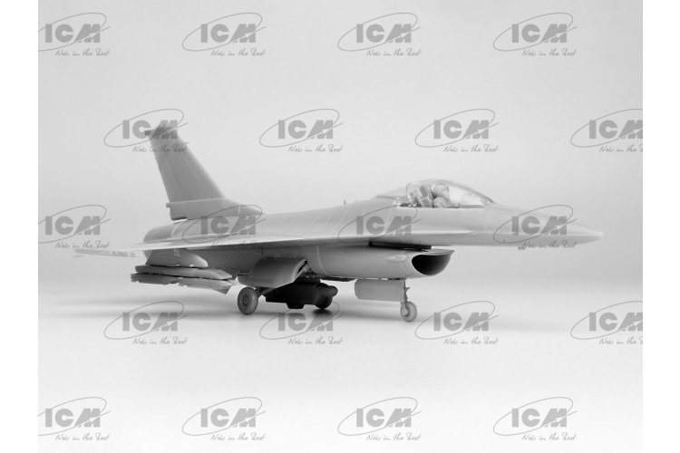1:72 ICM 72146 General Dynamics F-16AM Fighting Falcon met GBU-39 Bommen - Oekra&iuml;ens Jachtvliegtuig - Icm72146 5 - ICM72146