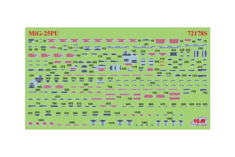 1:72 ICM 72178 MiG-25PU, Soviet Training Aircraft - Icm72178 5 - ICM72178