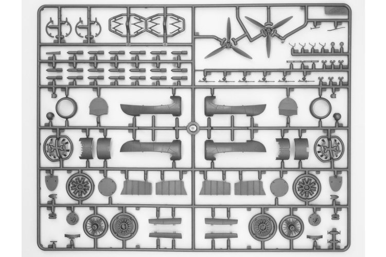 1:72 ICM 72209 Luftwaffe Night Fighters &ndash; 3 Propeller Aircraft - Icm72209 9 - ICM72209