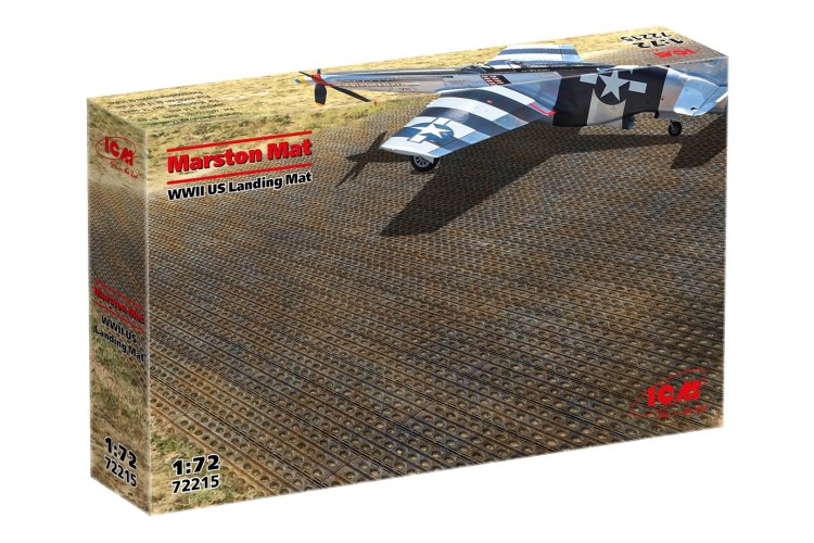 1:72 ICM 72215 Marston Mat - WWII Amerikaanse landingsmat - 127x255mm - Icm72215 2 - ICM72215