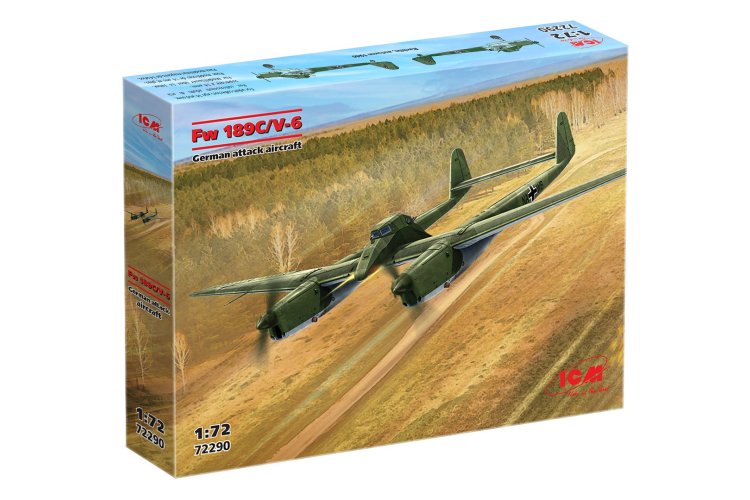 1:72 ICM 72290 Focke-Wulf Fw 189C / V6 - German Attack Aircraft - Icm72290 8 - ICM72290