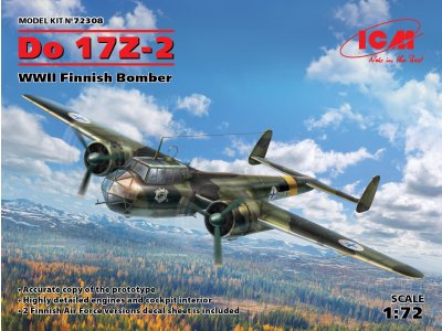 1:72 ICM 72308 Do 17Z-2, WWII Finnish Bomber - Icm72308 1 1 - ICM72308