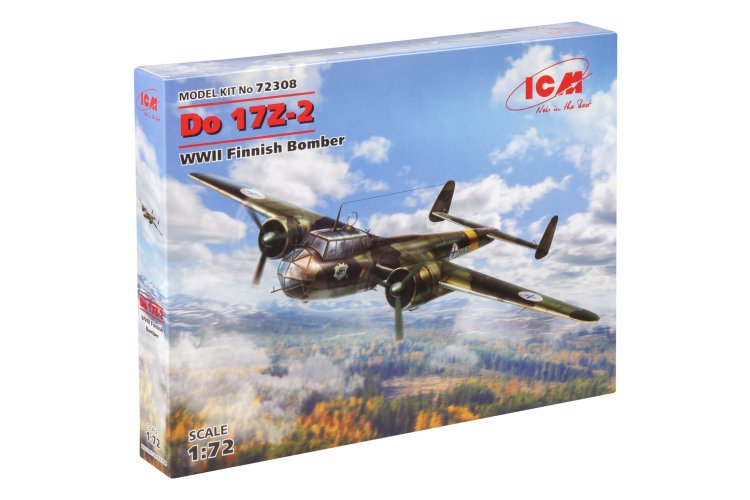 1:72 ICM 72308 Do 17Z-2, WWII Finnish Bomber - Icm72308 6 - ICM72308