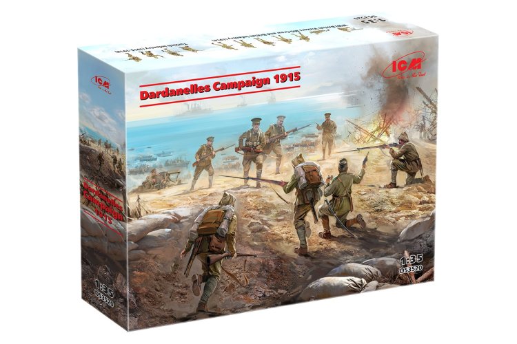 1:35 ICM DS3520 Dardanelles Campaign 1915 - Britse en Turkse Figuren - Icmds3520 2 - ICMDS3520