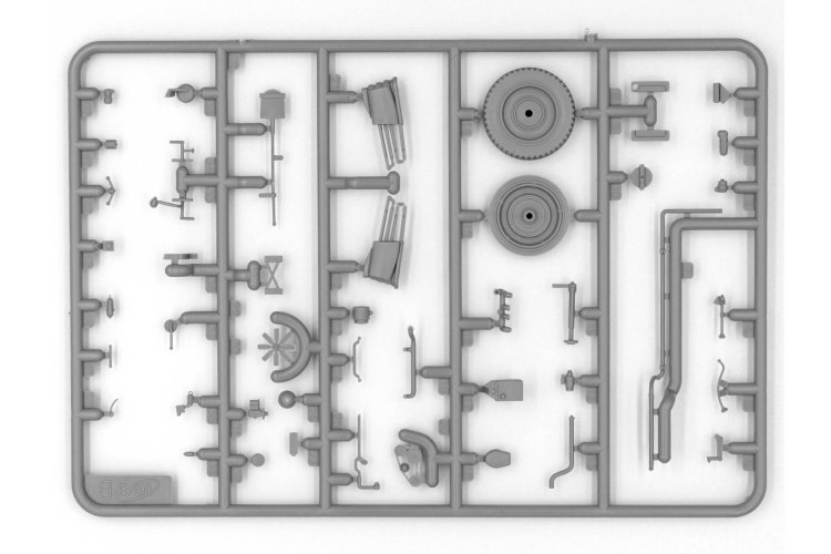 1:35 ICM DS3526 Self-Propelled Anti-Aircraft Guns of the Wehrmacht - Ford V3000 and 2x Passenger Cars - Icmds3526 14 - ICMDS3526