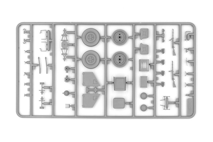 1:35 ICM DS3526 Self-Propelled Anti-Aircraft Guns of the Wehrmacht - Ford V3000 and 2x Passenger Cars - Icmds3526 15 - ICMDS3526