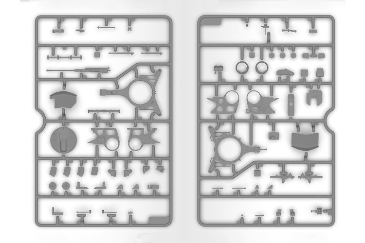 1:35 ICM DS3526 Self-Propelled Anti-Aircraft Guns of the Wehrmacht - Ford V3000 and 2x Passenger Cars - Icmds3526 17 - ICMDS3526