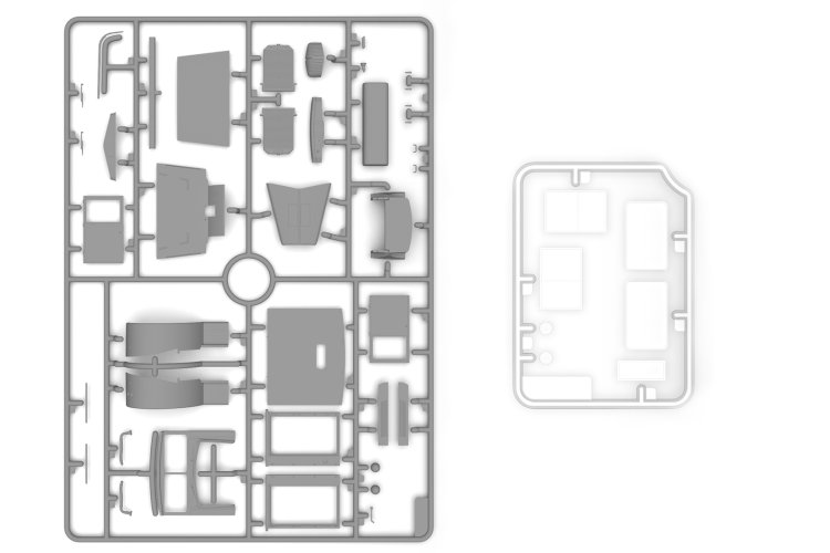 1:35 ICM DS3526 Self-Propelled Anti-Aircraft Guns of the Wehrmacht - Ford V3000 and 2x Passenger Cars - Icmds3526 6 - ICMDS3526