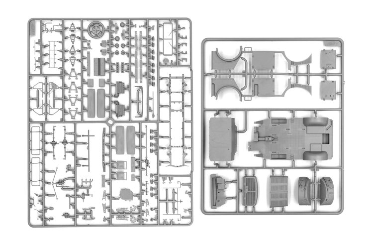 1:35 ICM DS3526 Self-Propelled Anti-Aircraft Guns of the Wehrmacht - Ford V3000 and 2x Passenger Cars - Icmds3526 9 - ICMDS3526