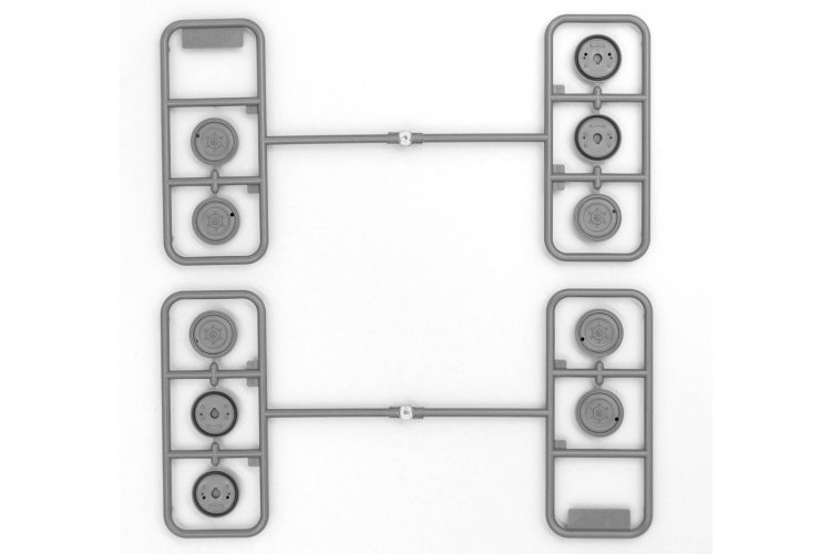1:35 ICM DS3529 3 D.A.K. Vehicles Set &ndash; L3000s Truck &ndash; Kfz.70 Infantry Vehicle &ndash; Kfz.2 Radio Vehicle - Icmds3529 12 - ICMDS3529