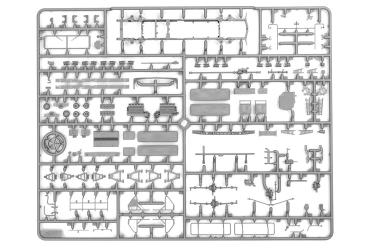 1:35 ICM DS3529 3 D.A.K. Vehicles Set &ndash; L3000s Truck &ndash; Kfz.70 Infantry Vehicle &ndash; Kfz.2 Radio Vehicle - Icmds3529 8 - ICMDS3529